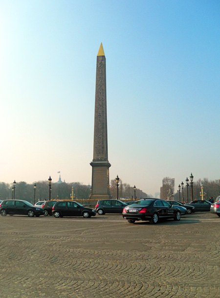 Луксорский обелиск, площадь Согласия, Париж
