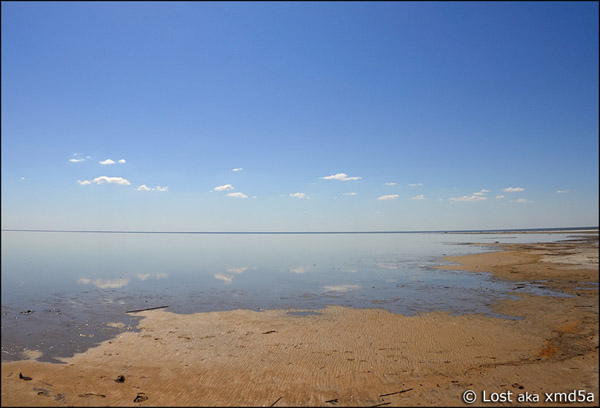 соленое озеро Эльтон