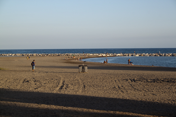 пляж Малаги