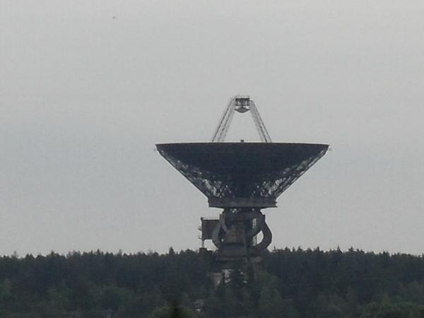 радиотелескоп РТ-64 центра космической связи, город Калязин, Тверская область