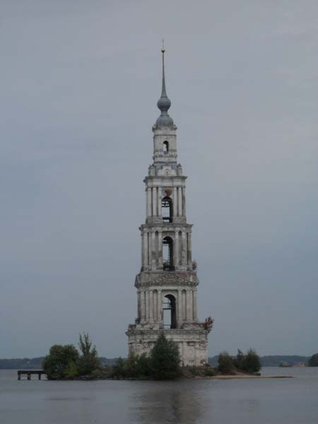 колокольня Никольского собора, город Калязин, Тверская область