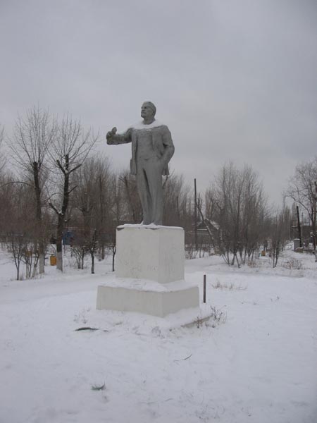 Краснослободск, памятник Ленину