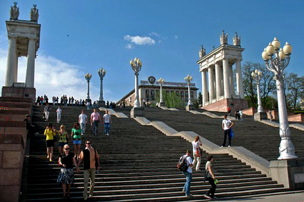 лестница, Центральная набережная, Волгоград