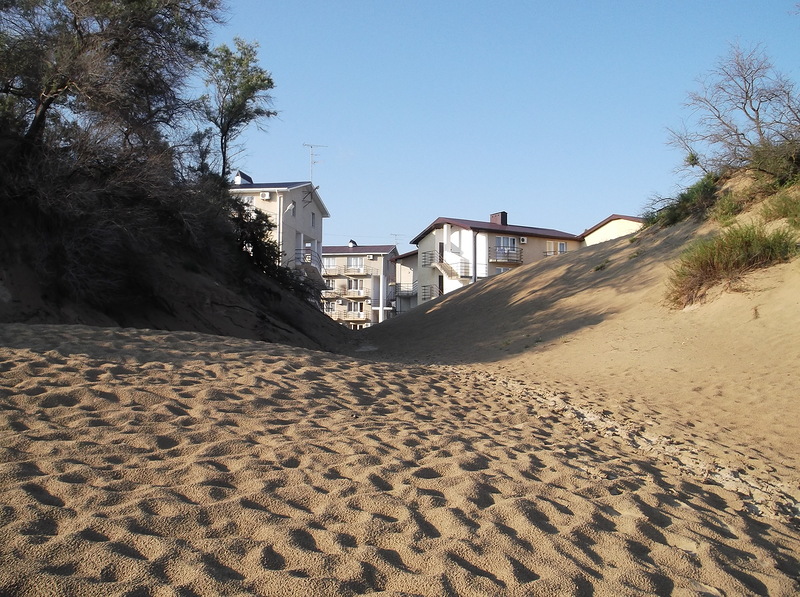 песчаные барханы частный сектор джемете