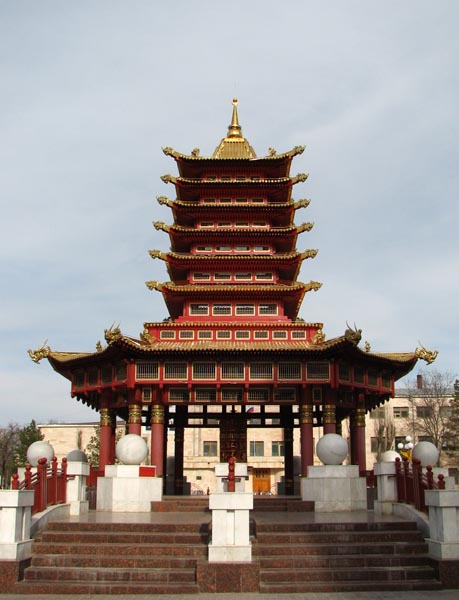Пагода Семи дней в Элисте