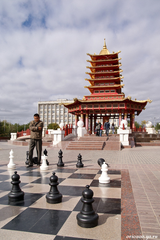 шахматы и пагода