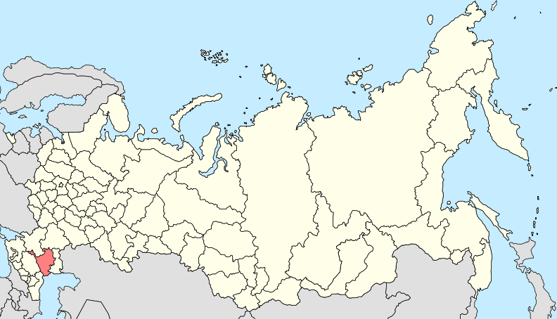 Где находится калмыкия на карте россии показать фото