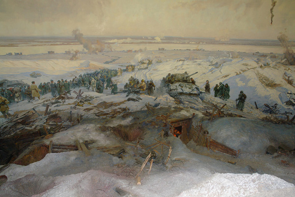 панорама сталинградская битва
