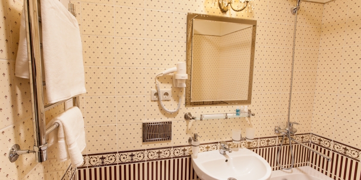 ванная комната гостиница alex residence hotel волжский