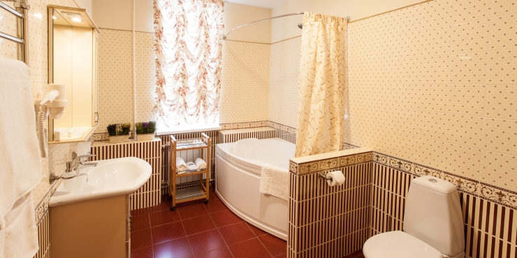 ванная комната, отель alex residence hotel