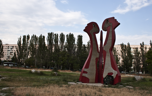Памятник жертвам политических репрессий в Волжском